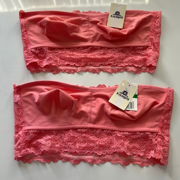 b tempted by Wacoal Other - B tempted by Wacoal women’s strapless bra lot of 2 size Large